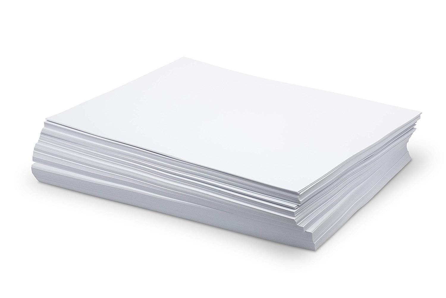 Custom size cut paper stack